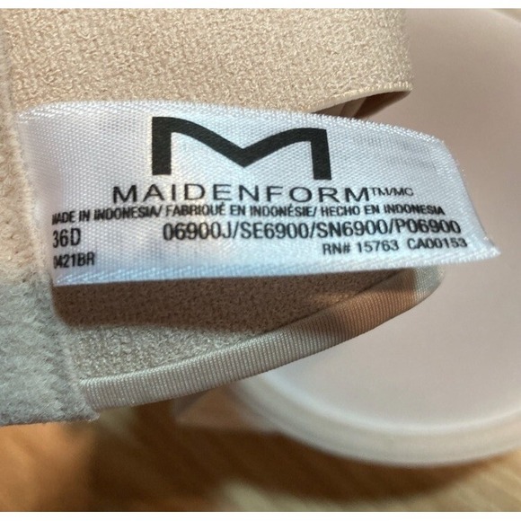 NWT Maidenform Self Expressions Women's Side Smoothing Strapless Bra 36D - Picture 7 of 7